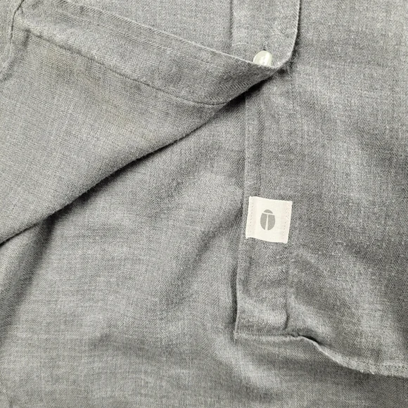 Gray Grayson Women Button Down Shirt - Picture 5 of 12